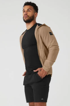 Repeat Running Jacket - Gravel 6 Repeat Running Jacket - Gravel -ALO Clothing Shop M4111R 01347 b1 s3 a3 1 m130