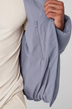 Stretch Woven Street Puffer - Fog 9 Stretch Woven Street Puffer - Fog -ALO Clothing Shop M4134R 05134 b1 s3 a4 2 m93