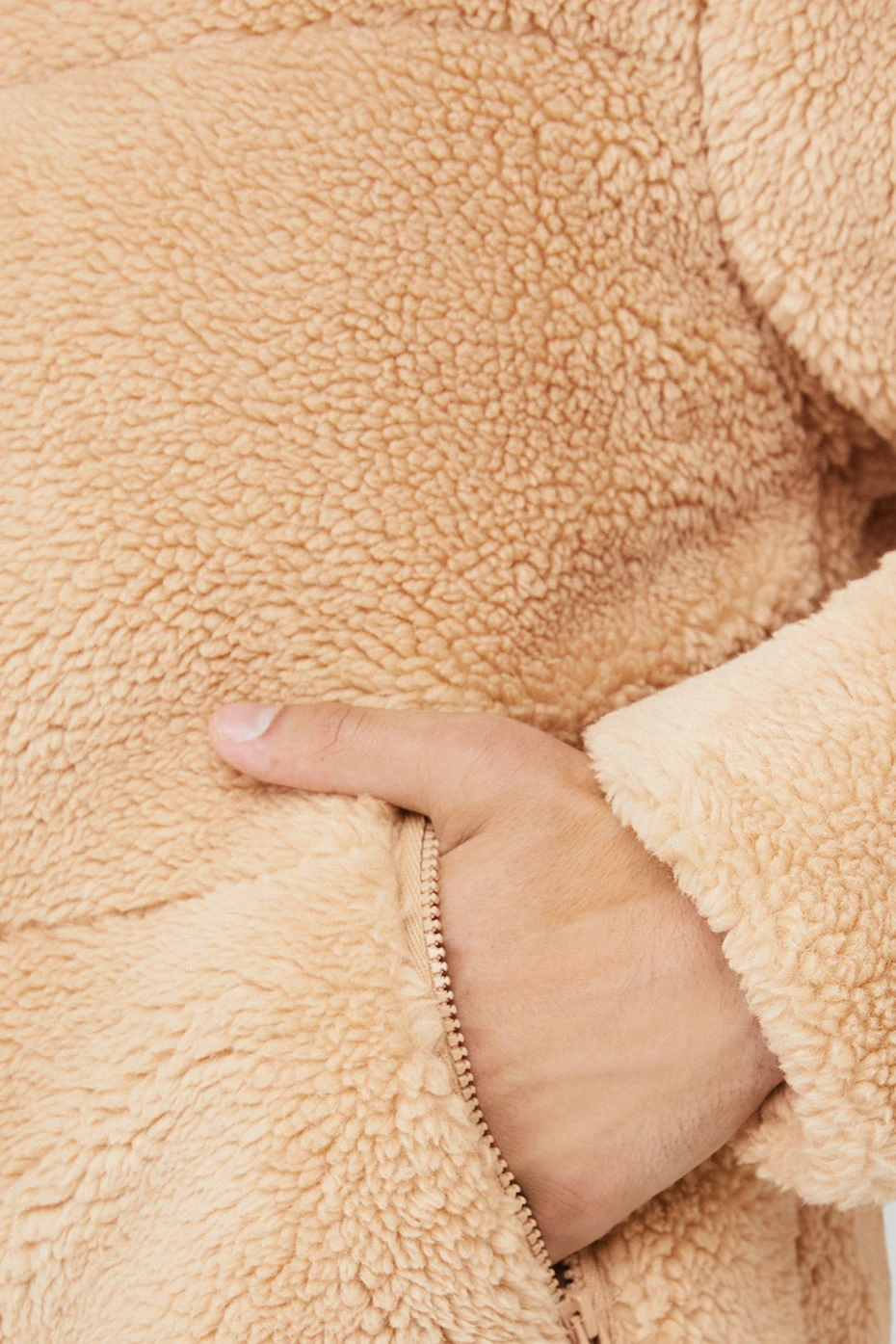 Sherpa Stage Puffer - Camel 5 Sherpa Stage Puffer - Camel - Image 5