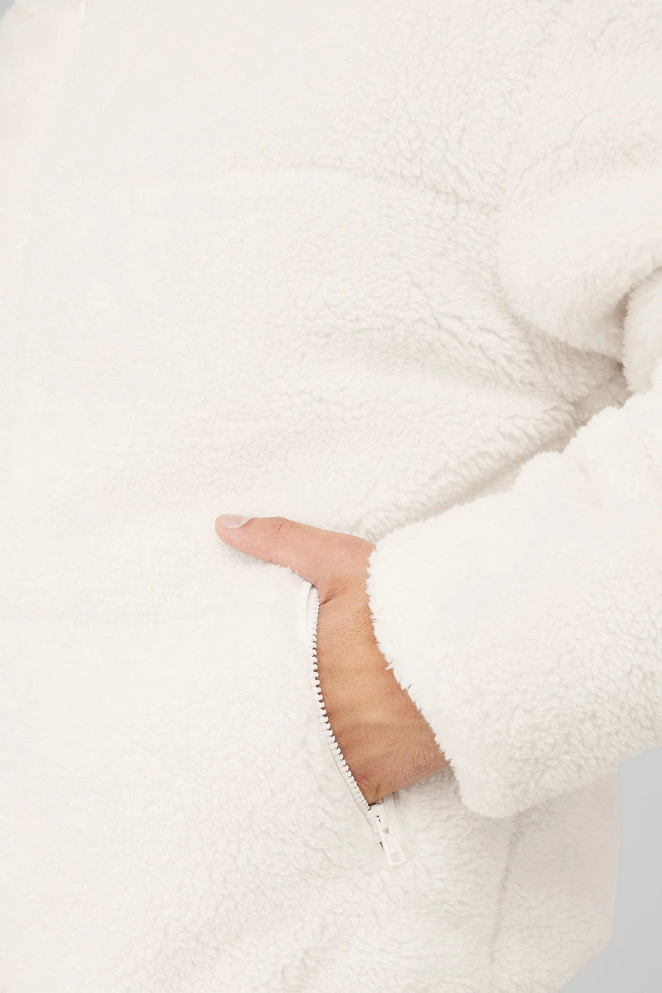 Sherpa Stage Puffer - Ivory 5 Sherpa Stage Puffer - Ivory - Image 5