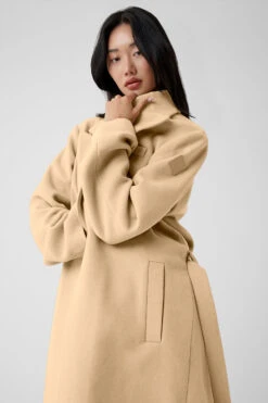 Wool Gameday Overcoat - Camel -ALO Clothing Shop M4143R 01660 b1 s1 a5 1 m54 19bd6ab6 1cc8 4334 93bd a8cde6362f40