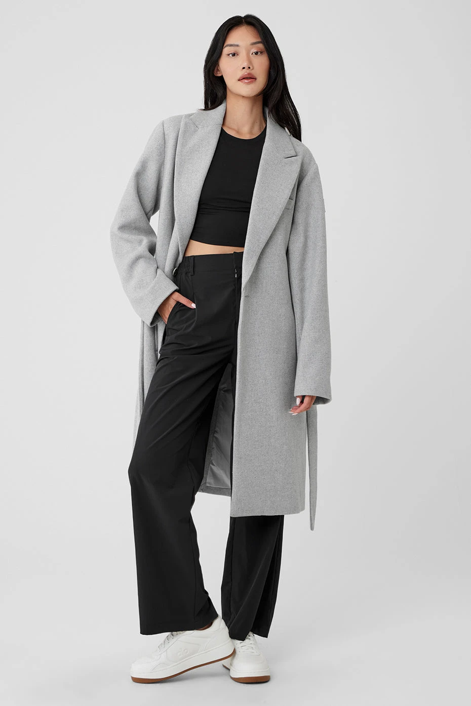 Wool Gameday Overcoat - Athletic Heather Grey 1 Wool Gameday Overcoat - Athletic Heather Grey
