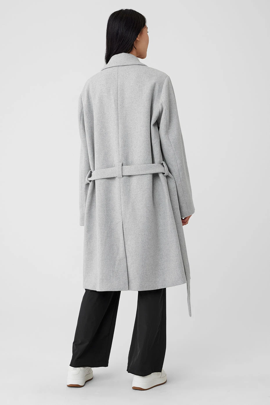 Wool Gameday Overcoat - Athletic Heather Grey 2 Wool Gameday Overcoat - Athletic Heather Grey - Image 2