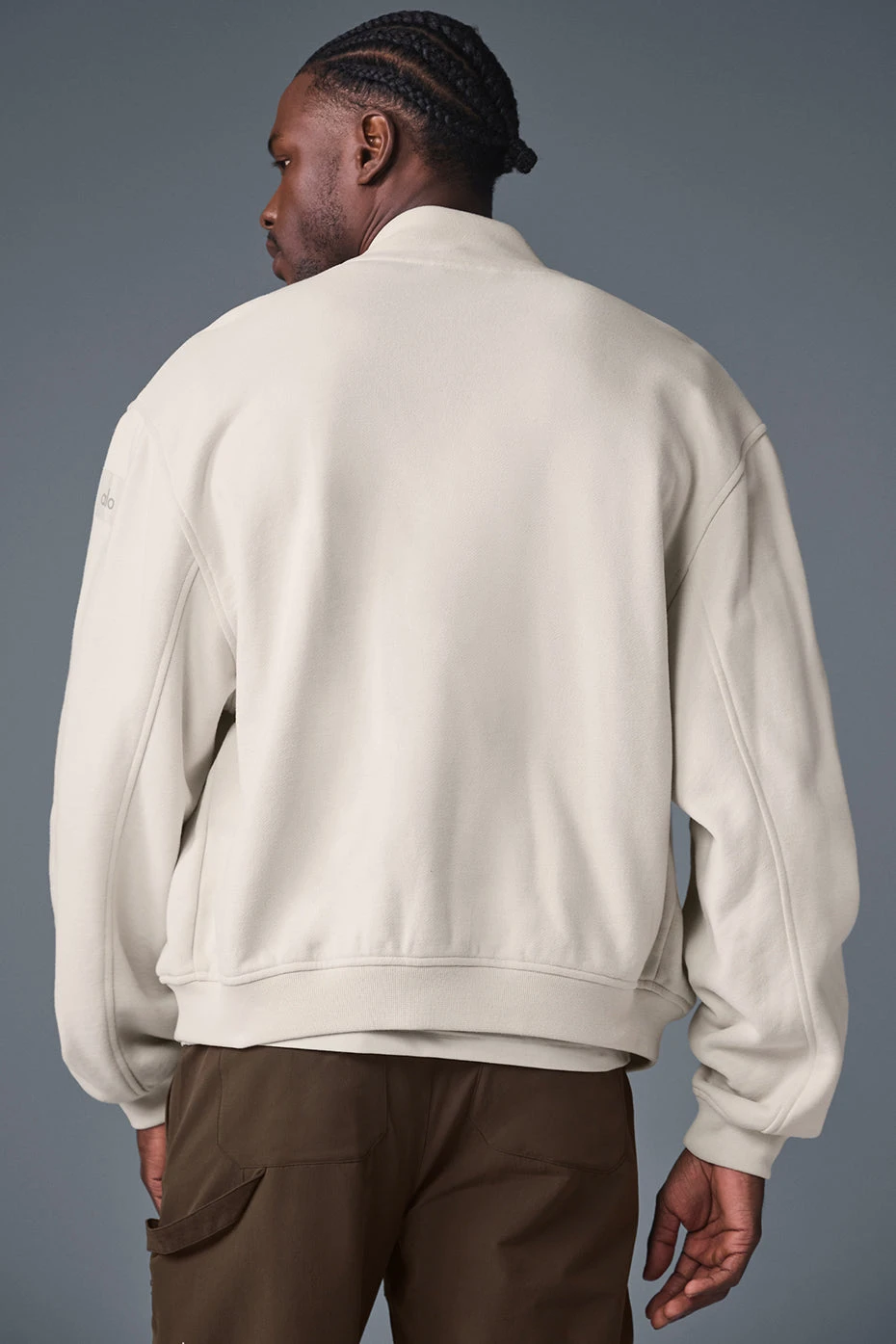 Renown Varsity Jacket - Bone 2 Renown Varsity Jacket - Bone - Image 2