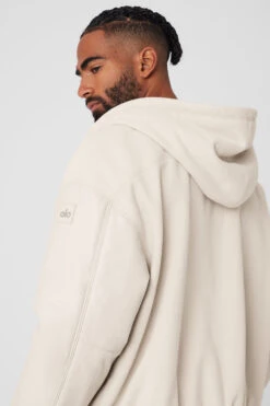 Select Hooded Bomber Jacket - Bone 8 Select Hooded Bomber Jacket - Bone -ALO Clothing Shop M4145R 03040 b1 s3 a4 1 m93