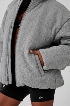 Glenplaid Colosseum Stage Puffer - Light Glenplaid -ALO Clothing Shop M4149R 04649 b1 s1 a4 1 m76