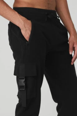 Streetside Sweatpant - Black -ALO Clothing Shop M5111R 01 b1 s3 a4 1 m92