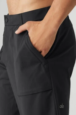 Block Pant - Anthracite -ALO Clothing Shop M5131R 02125 b1 s3 a4 1 m108