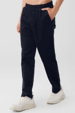 Corduroy District Sweatpant - Navy -ALO Clothing Shop M5139R 03842 b1 s3 a3 1 m108