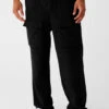 Polar Fleece Ridge Cargo Pants - Black