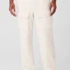 Polar Fleece Ridge Cargo Pants - Ivory