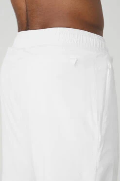 7" Unity 2-In-1 Short - White/White -ALO Clothing Shop M6060R 0000 b1 s3 a4 2 m93
