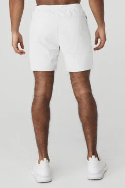 7" Traction Short - White -ALO Clothing Shop M6081R 00 b1 s3 a3 1 m93