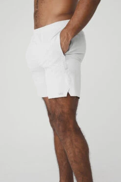 7" Traction Short - White -ALO Clothing Shop M6081R 00 b1 s3 a4 1 m93