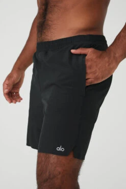 7" Traction Short - Black -ALO Clothing Shop M6081R 01 b1 s1 a4 1 m93