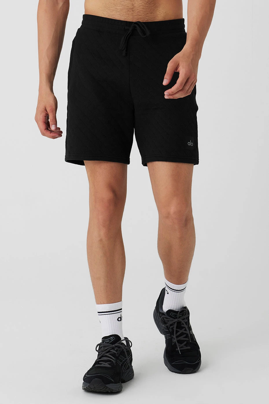 Quilted Stadium Short - Black 1 Quilted Stadium Short - Black