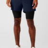5" Revival 2-in-1 Short - Navy/Black
