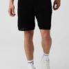 Open-Knit Short - Black