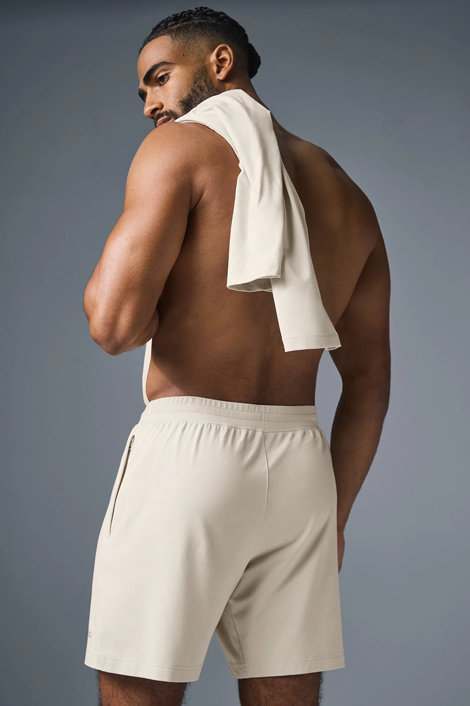 7" Conquer React Performance Short - Bone 5 7" Conquer React Performance Short - Bone - Image 5