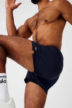 5" Adapt Running Short - Navy 7 5" Adapt Running Short - Navy -ALO Clothing Shop M6141R 03842 b1 s3 a4 1 m93