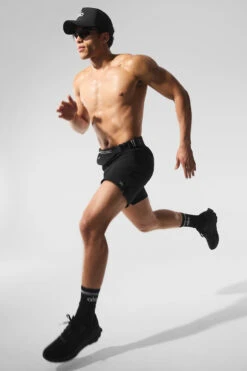 7" Repetition Short - Black -ALO Clothing Shop M6154R 01 b1 s1 a4 1 m203