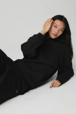 Renown Heavy Weight Hoodie - Black 8 Renown Heavy Weight Hoodie - Black -ALO Clothing Shop U3013R 01 b1 s1 a4 2 m54