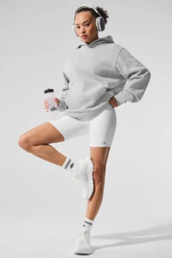 Renown Heavy Weight Hoodie - Athletic Heather Grey 7 Renown Heavy Weight Hoodie - Athletic Heather Grey -ALO Clothing Shop U3013R 02910 b1 s1 a4 1 m206