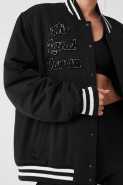 G.O.A.T Jacket - Black -ALO Clothing Shop U4003R 01 b1 s1 a4 1 m89