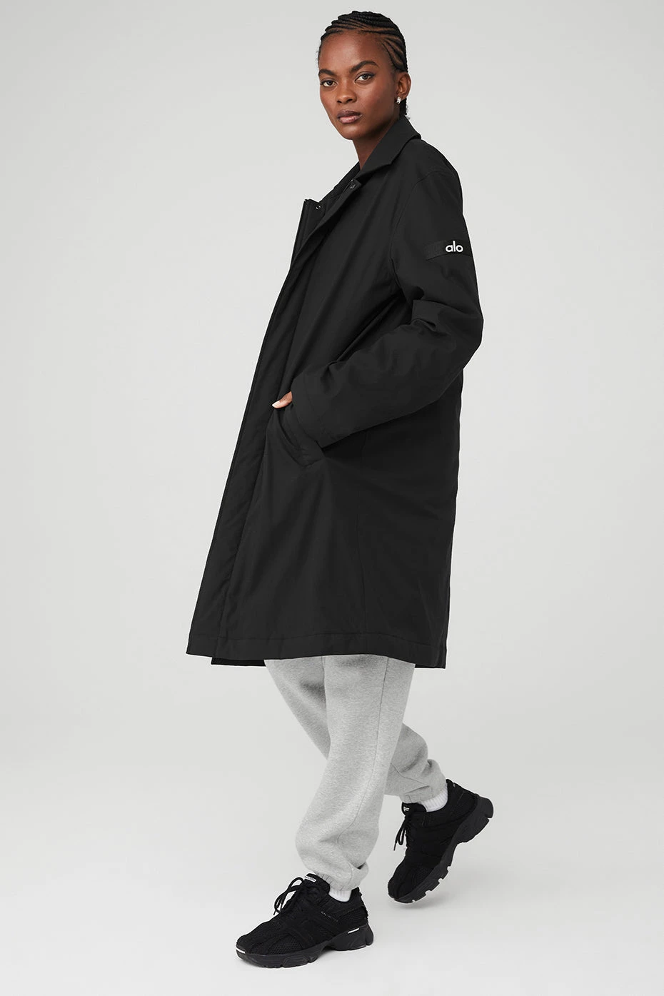 Signature Overcoat - Black 3 Signature Overcoat - Black - Image 3