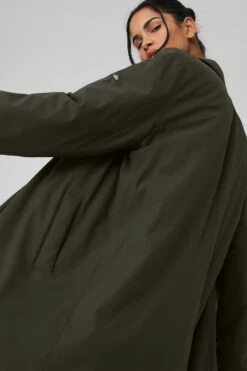 Signature Overcoat - Stealth Green -ALO Clothing Shop U4010R 04672 b1 s1 a5 1 m18