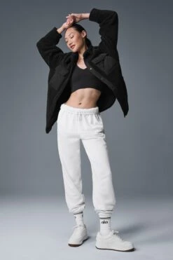 Sherpa Edge Shacket - Black 7 Sherpa Edge Shacket - Black -ALO Clothing Shop U4029R 01 b1 s1 a4 1 m54