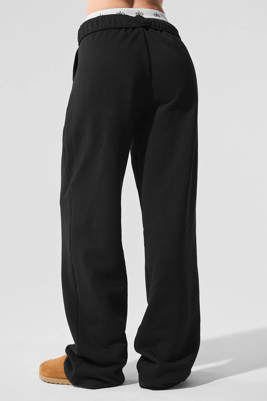 Accolade Straight Leg Sweatpant - Black 3 Accolade Straight Leg Sweatpant - Black - Image 3