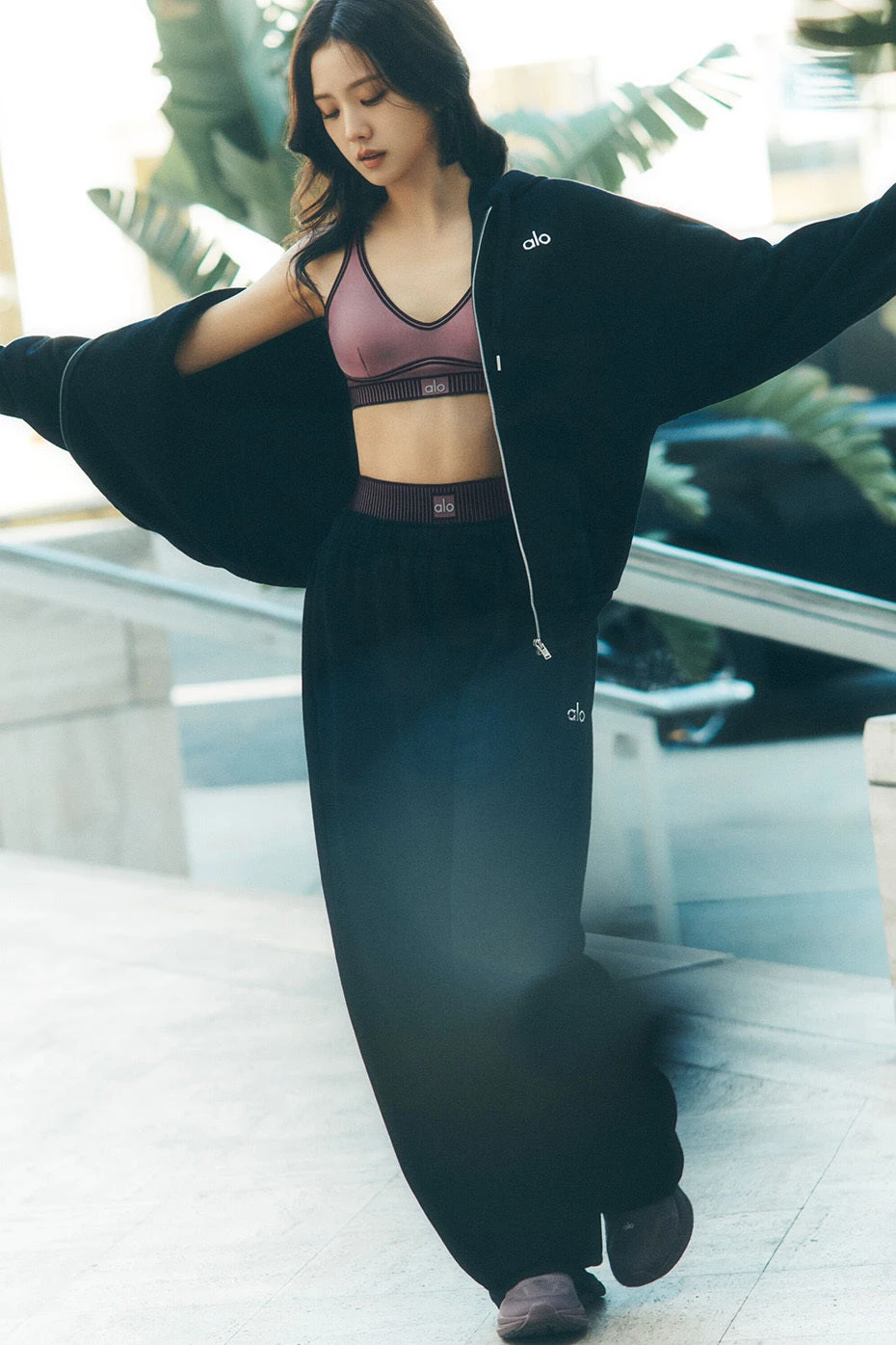 Accolade Straight Leg Sweatpant - Black 1 Accolade Straight Leg Sweatpant - Black