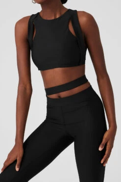 Airlift High-Waist All Access Legging - Black -ALO Clothing Shop W1258R 01 b1 s1 a4 1 m100