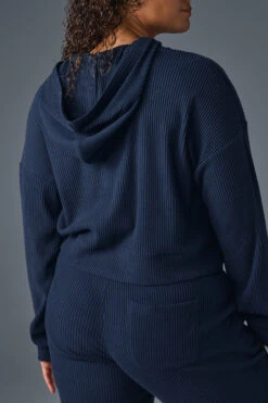 Muse Hoodie - Navy 14 Muse Hoodie - Navy -ALO Clothing Shop W3438R 03842 b1 s1 a2 1 m182