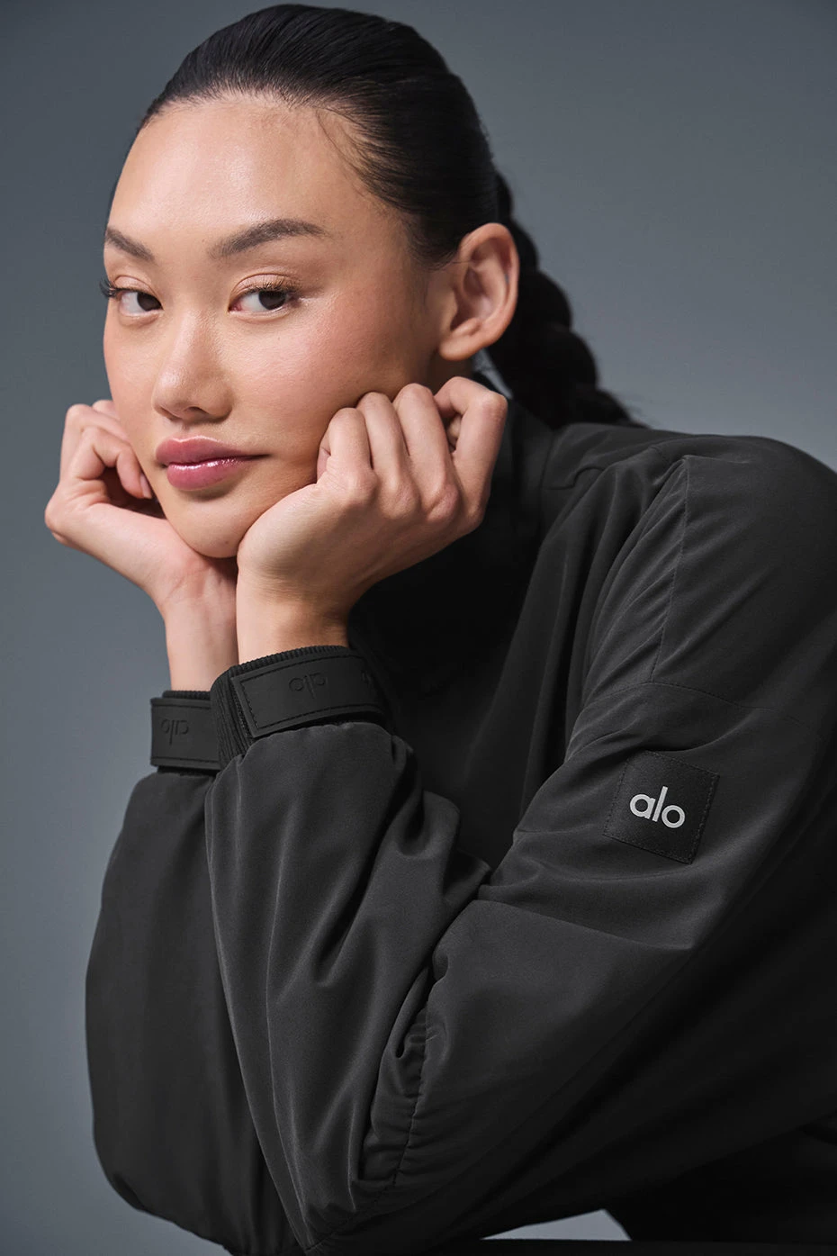 Cropped Elevation Coverup - Black 5 Cropped Elevation Coverup - Black - Image 5