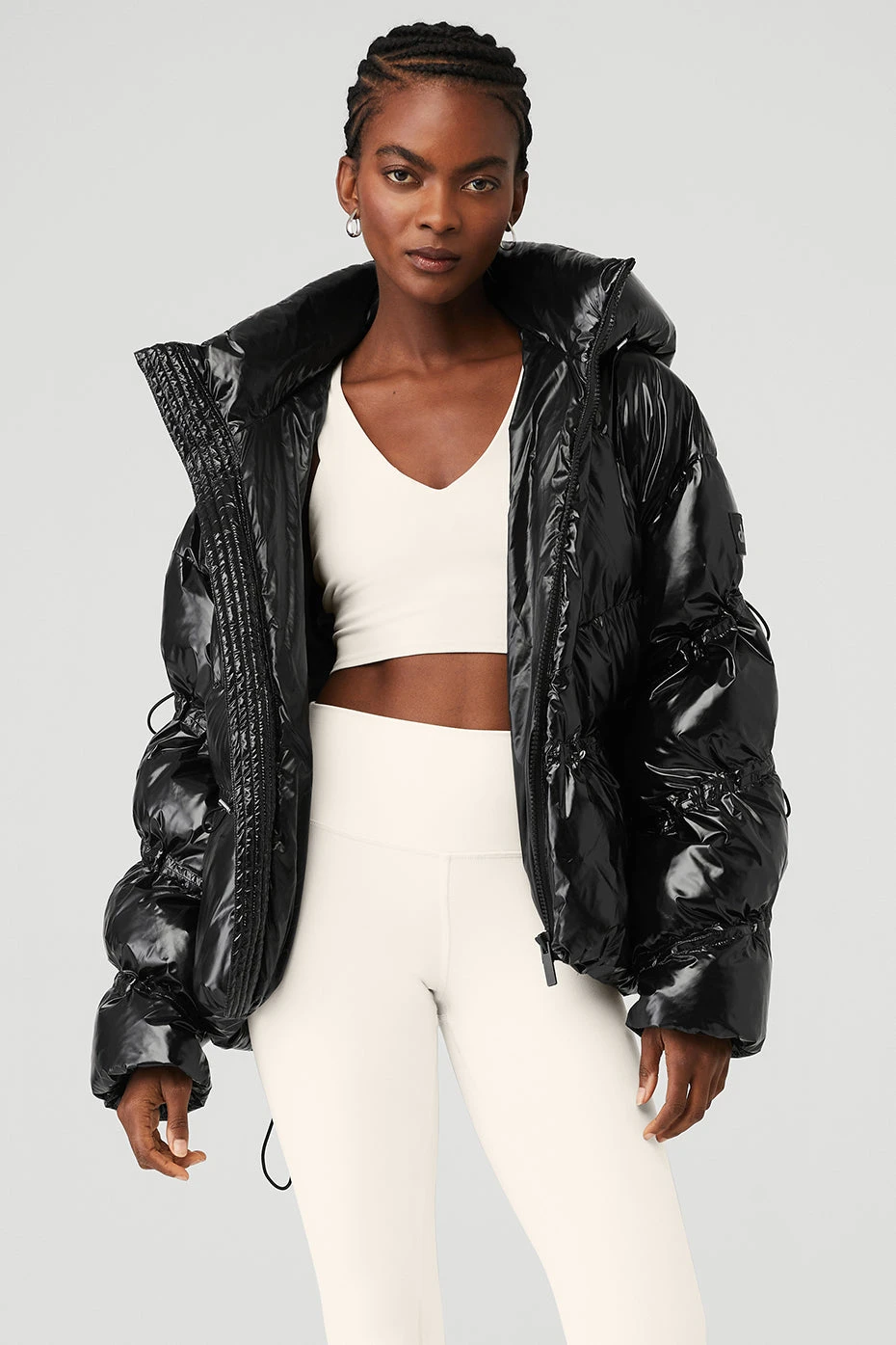 Stunner Puffer Jacket - Black 5 Stunner Puffer Jacket - Black - Image 5
