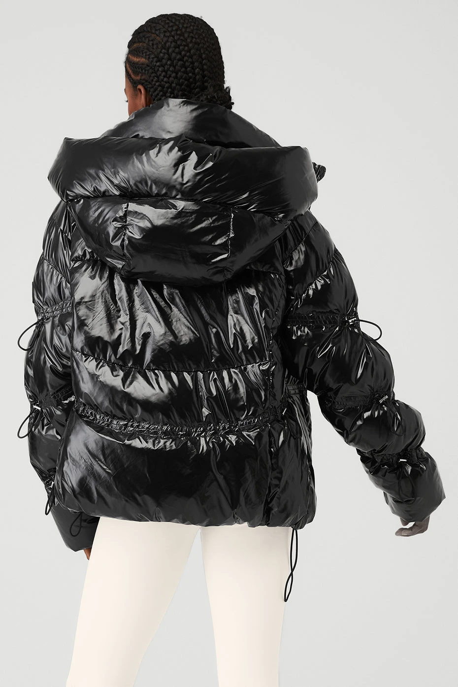 Stunner Puffer Jacket - Black 2 Stunner Puffer Jacket - Black - Image 2