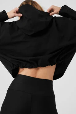 Rain Or Shine Jacket - Black -ALO Clothing Shop W4486R 01 b1 s1 a4 1 m89