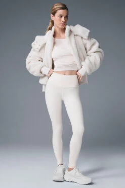 Foxy Sherpa Jacket - Ivory 8 Foxy Sherpa Jacket - Ivory -ALO Clothing Shop W4493R 03299 b1 s1 a4 1 m91