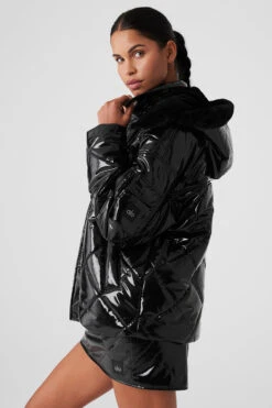 Snomoto Puffer Jacket - Black 8 Snomoto Puffer Jacket - Black -ALO Clothing Shop W4521R 01 b1 s1 a4 1 m18