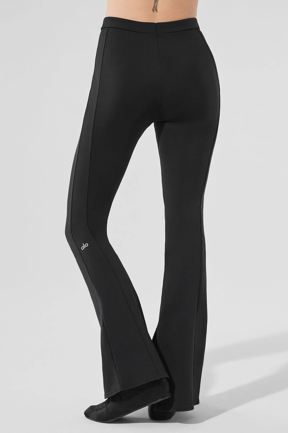 High-Waist Zip It Flare Legging - Black 3 High-Waist Zip It Flare Legging - Black - Image 3