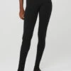 Airbrush High-Waist Highlight Goddess Legging - Black