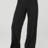 High-Waist Dreamscape Trouser (Long) - Black