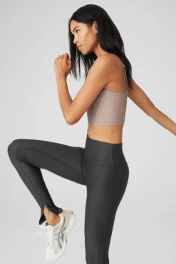Airlift High-Waist Elongated Legging - Anthracite 7 Airlift High-Waist Elongated Legging - Anthracite -ALO Clothing Shop W51311R 02125 b1 s1 a4 1 m18