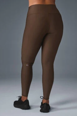 High-Waist Airlift Legging - Espresso -ALO Clothing Shop W51314R 04064 b1 s1 a2 1 m182