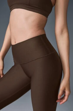 High-Waist Airlift Legging - Espresso -ALO Clothing Shop W51314R 04064 b1 s1 a3 1 m191 84317575 1b79 42e9 9ae1 1efb10319428