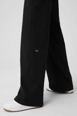 High-Waist Risk Taker Trouser - Black 9 High-Waist Risk Taker Trouser - Black -ALO Clothing Shop W51338R 01 b1 s1 a5 1 m18