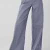 High-Waist Risk Taker Trouser - Fog