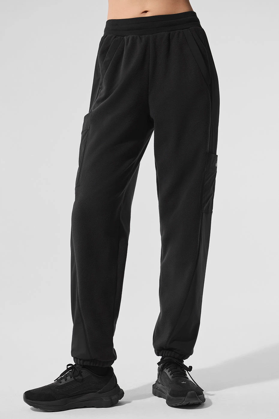 Polar Fleece Wintry Mix Pant - Black 1 Polar Fleece Wintry Mix Pant - Black